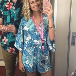 Tropical romper only worn once